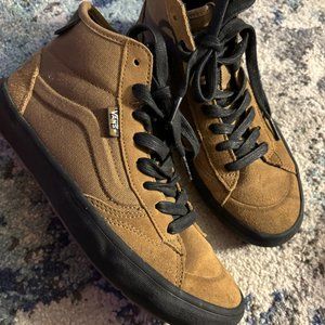 Vans Brown and Black Sk8-Hi Shoe